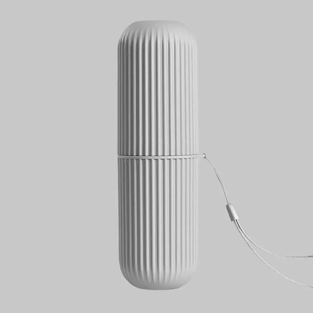 TravelSmilo – L'astuccio da viaggio in silicone per spazzolino e dentifricio
